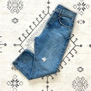 Carmar Cressida High Rise Straight Crop Boyfriend Jeans Size 27